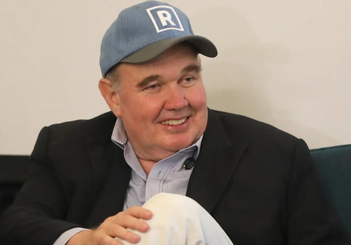 Rafael López Aliaga, the conservative candidate in Peru's 2026 presidential election, pictured during the campaign.