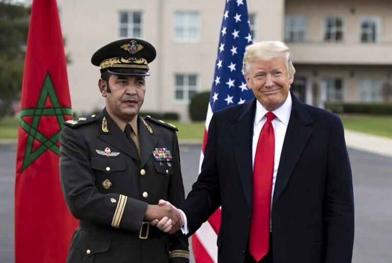 Image accompanying the article on Trump's backing of Morocco and Spain's growing isolation in the Mediterranean.